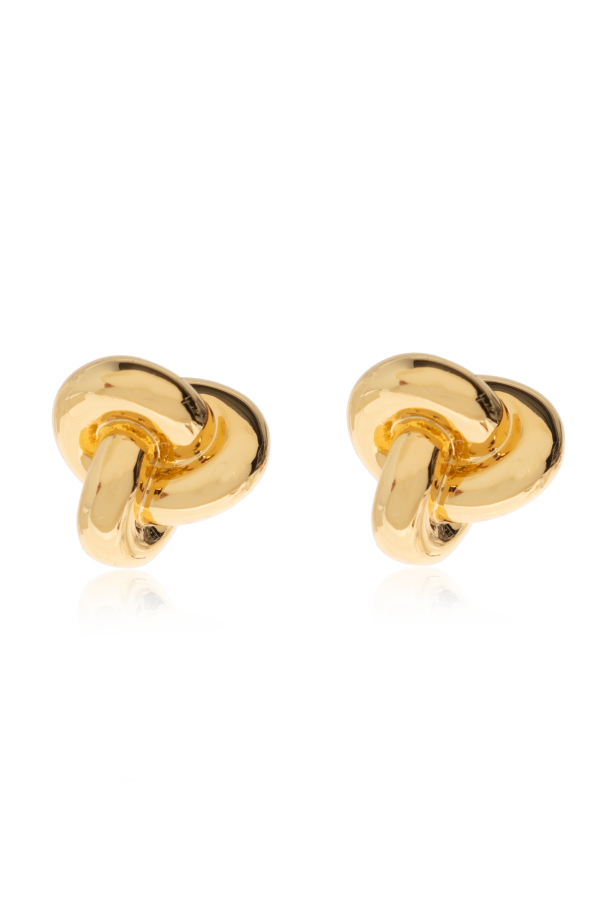 Brass earrings od Kate Spade