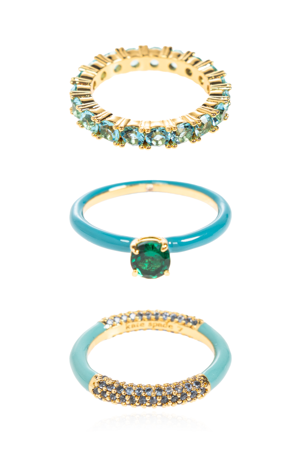 Kate Spade Conjunto de tres anillos