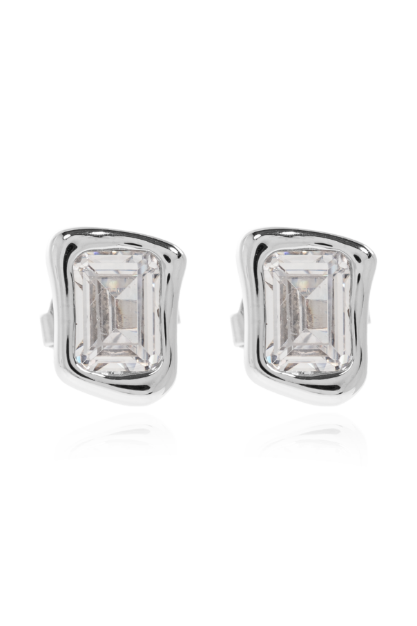 Brass earrings od Kate Spade