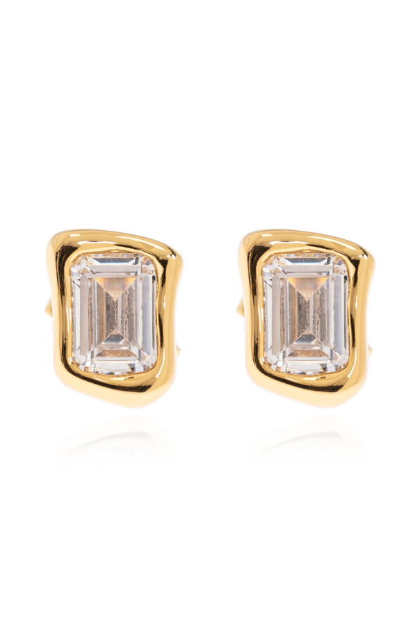 Brass earrings od Kate Spade