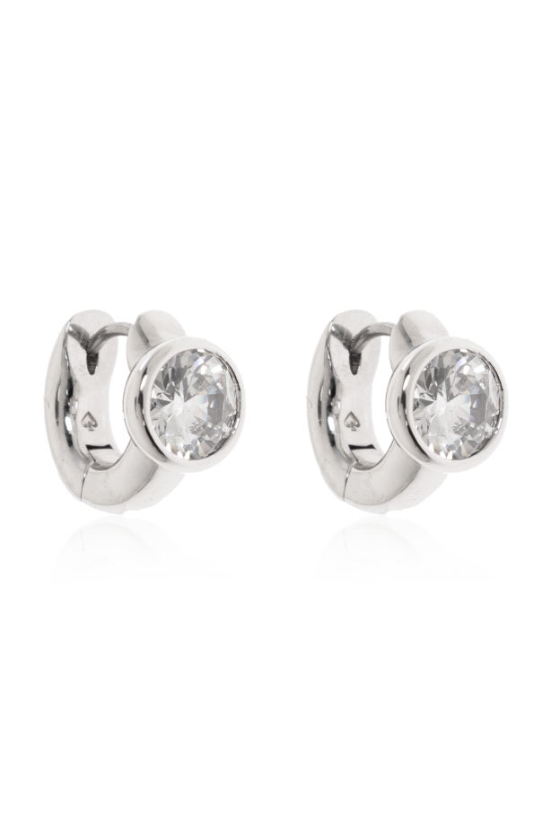 Brass earrings od Kate Spade