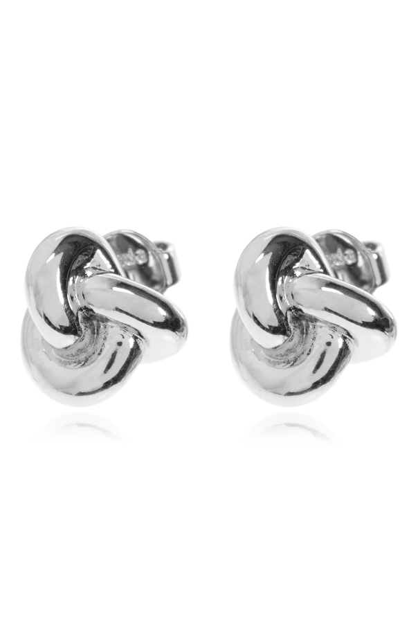 Brass earrings od Kate Spade