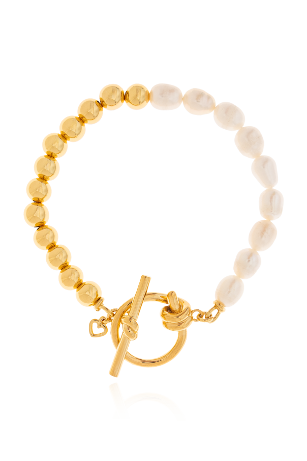 Brass bracelet with pearls od Kate Spade