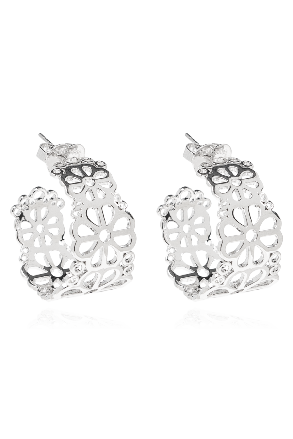 Brass earrings od Kate Spade