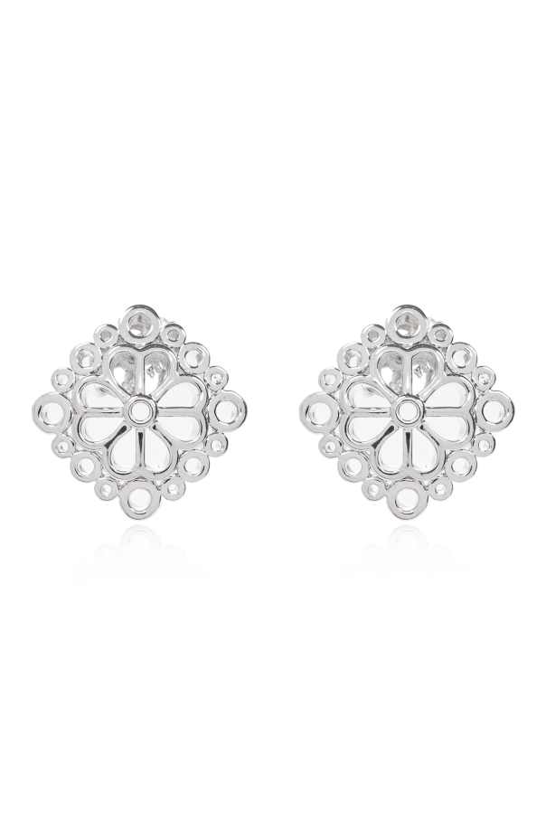 Brass earrings od Kate Spade