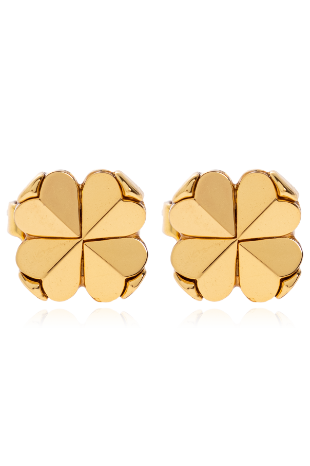 Brass earrings od Kate Spade