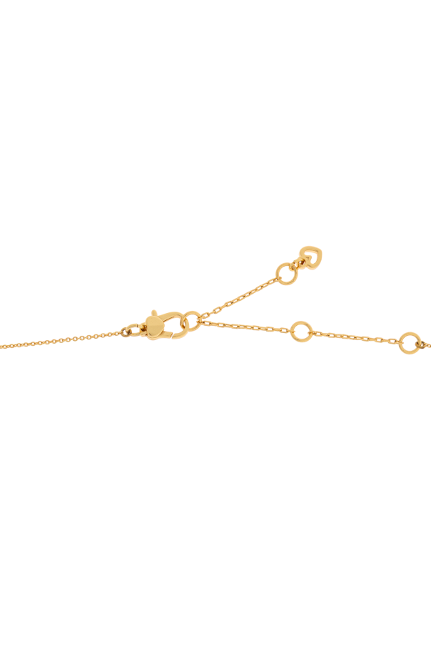 Kate Spade Necklace with a pendant in the shape of a logo