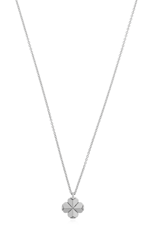 Collar con colgante en forma de logo