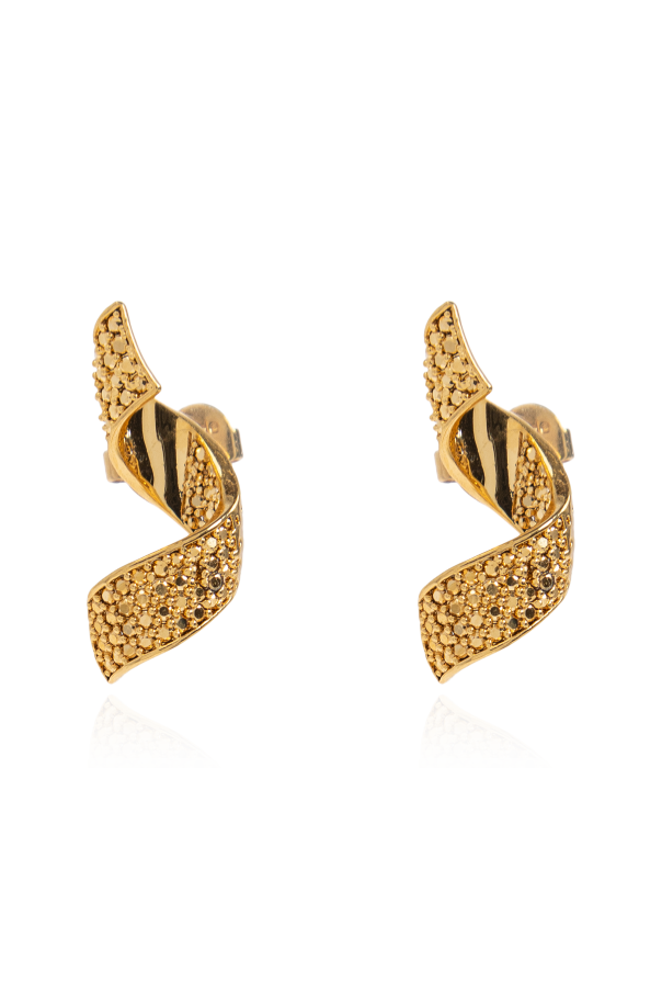 Earrings with shimmering crystals od Kate Spade