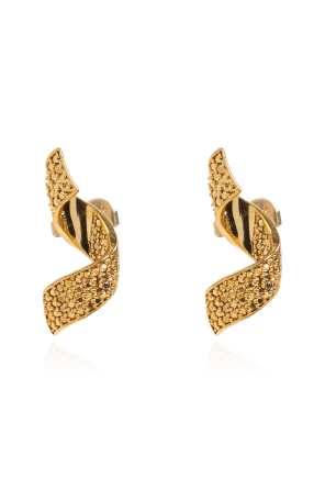 Ohrringe mit funkelnden Kristallen