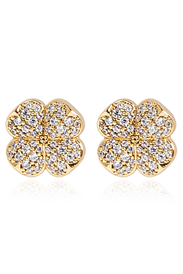 Earrings with shimmering crystals od Kate Spade