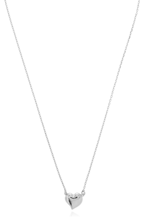 Collar con colgante en forma de corazón