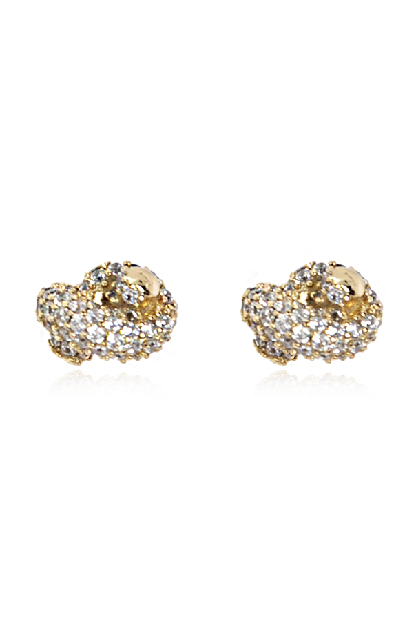 Earrings with shimmering crystals od Kate Spade