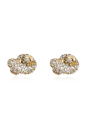 Pendientes con cristales brillantes