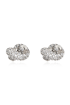 Pendientes con brillantes cristales