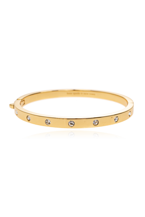Crystal-embellished bangle bracelet