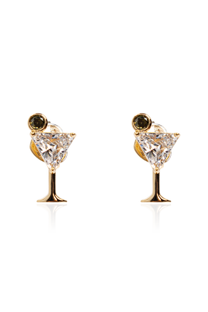 Zirconia earrings