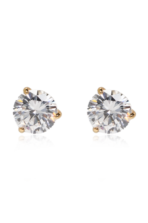 Sparkling crystal stud earrings
