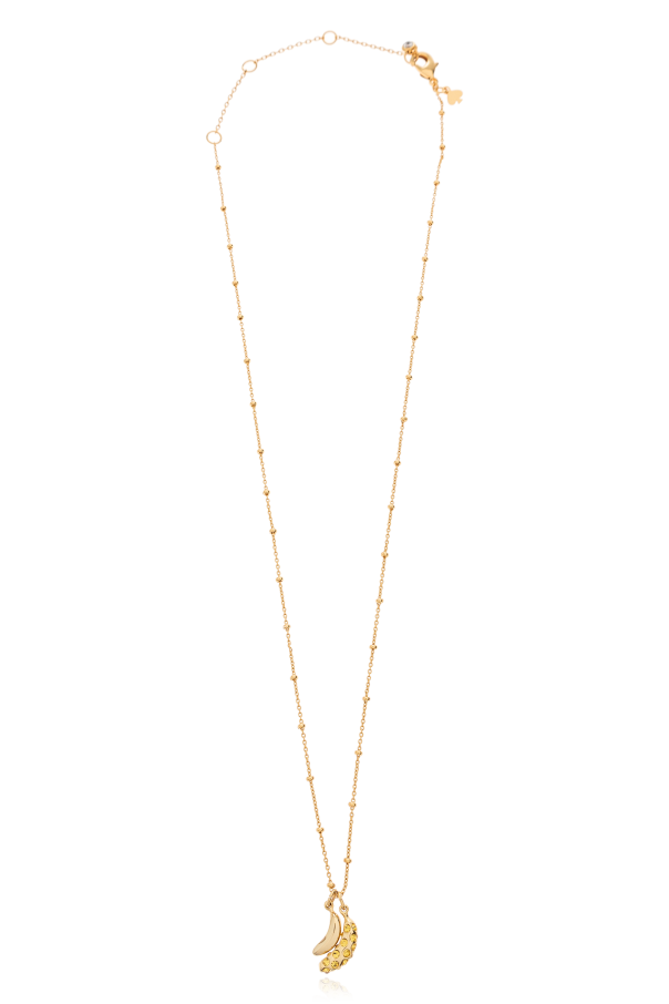 Kate Spade Necklace with banana motif pendants