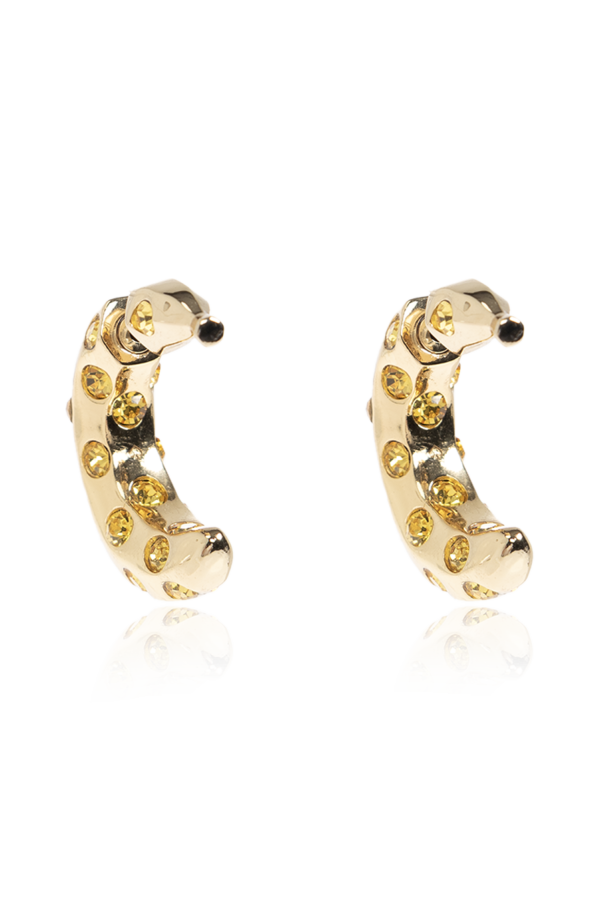 Kate Spade Banana motif earrings