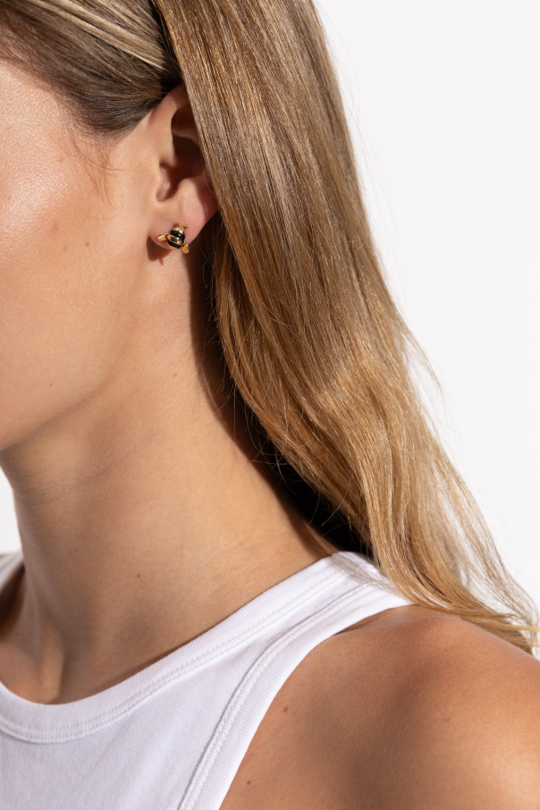 Kate Spade Bee motif earrings