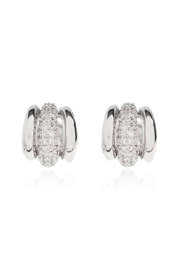 Earrings with shimmering crystals od Kate Spade