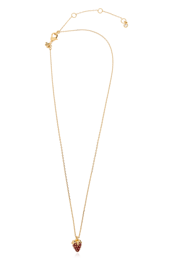 Kate Spade Necklace with a pendant featuring sparkling crystals