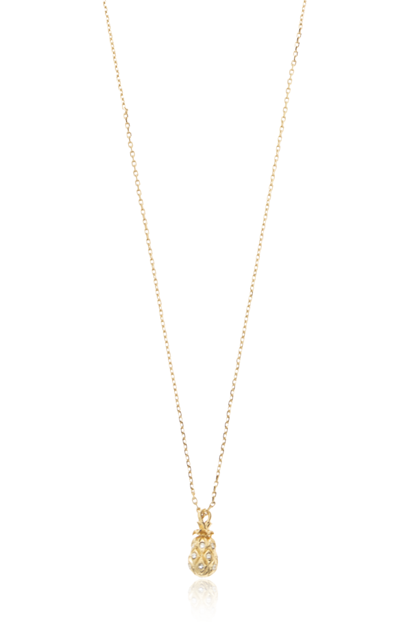 Necklace with a pendant featuring sparkling crystals od Kate Spade