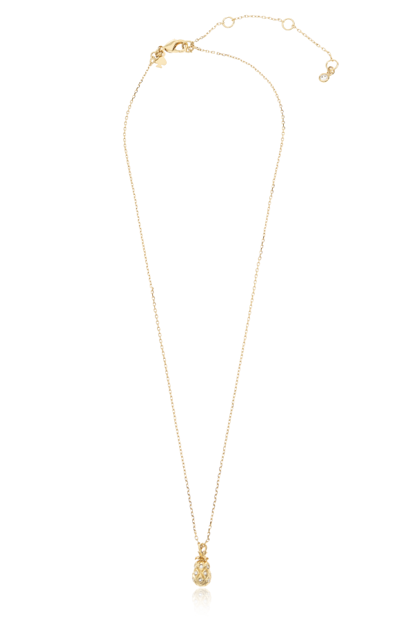Kate Spade Necklace with a pendant featuring sparkling crystals