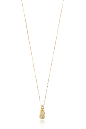 Collar con colgante con cristales brillantes