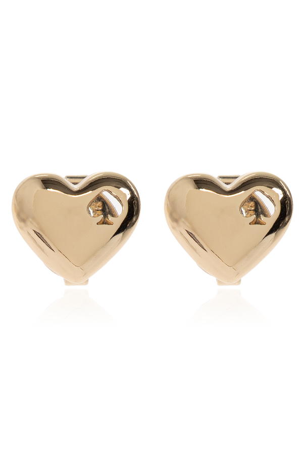 Heart earrings od Kate Spade
