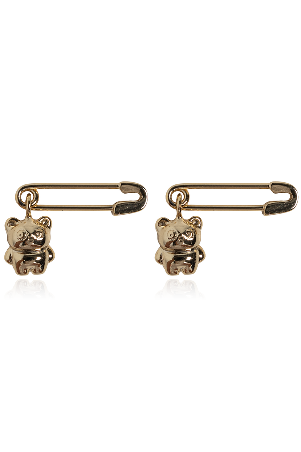 Safety pin shaped earrings od Kate Spade
