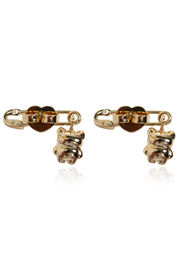 Kate Spade Safety pin shaped earrings