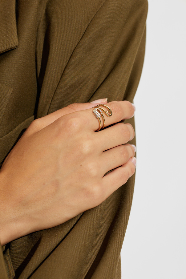 Kate Spade Ring with shimmering crystals