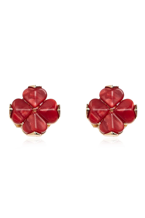 Clover-shaped earrings od Kate Spade