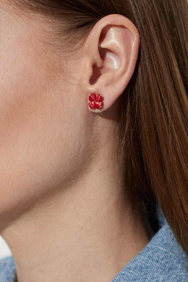 Kate Spade Clover-shaped earrings