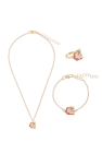 Konges Sløjd GOLD Set: necklace, bracelet and earrings