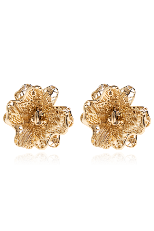 Jimmy Choo Brass earrings