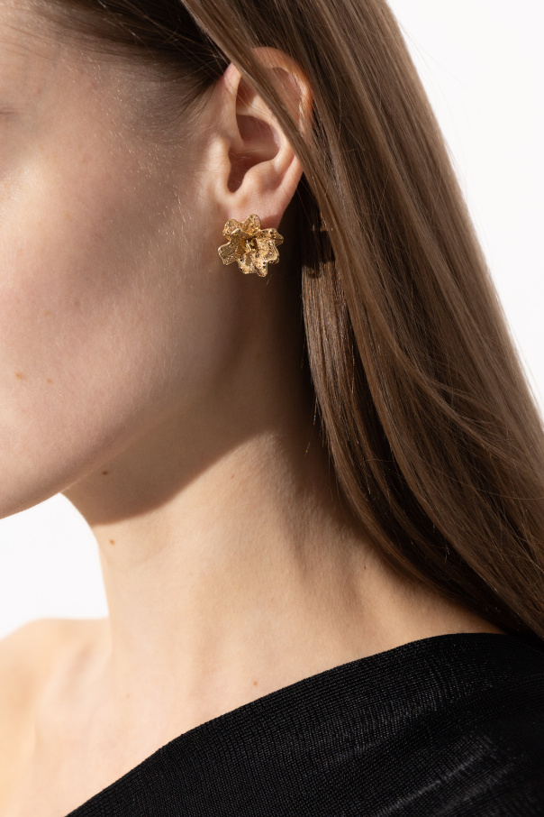 Jimmy Choo Brass earrings