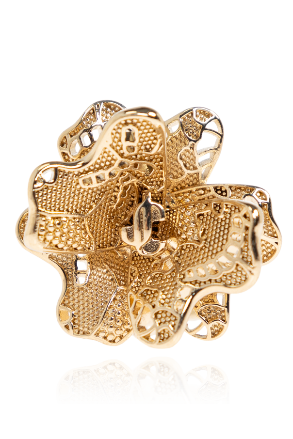 Jimmy Choo Brass earrings