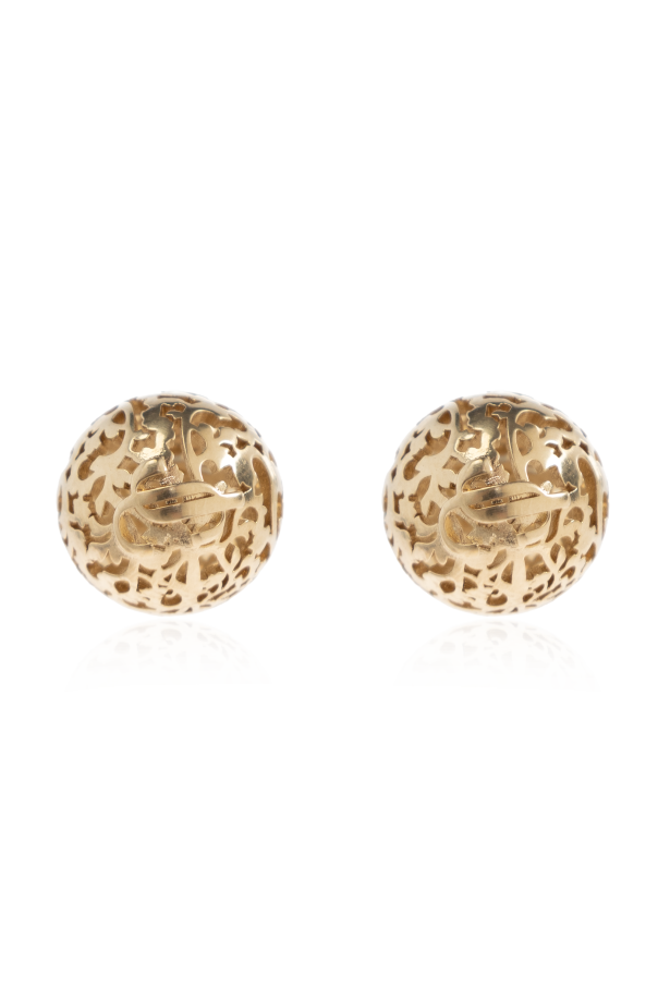 Earrings with logo od Jimmy Choo