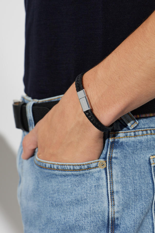 Paul Smith Pulsera de cuero