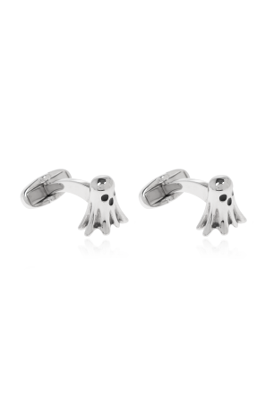 Cufflinks with ghost motif