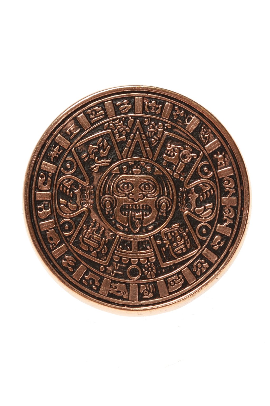 Midgard Paris ‘Mayan Calendar’ brass ring