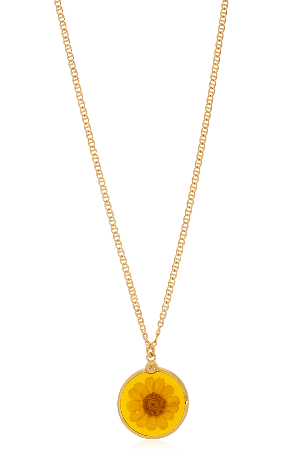 A.P.C. Necklace with floral motif