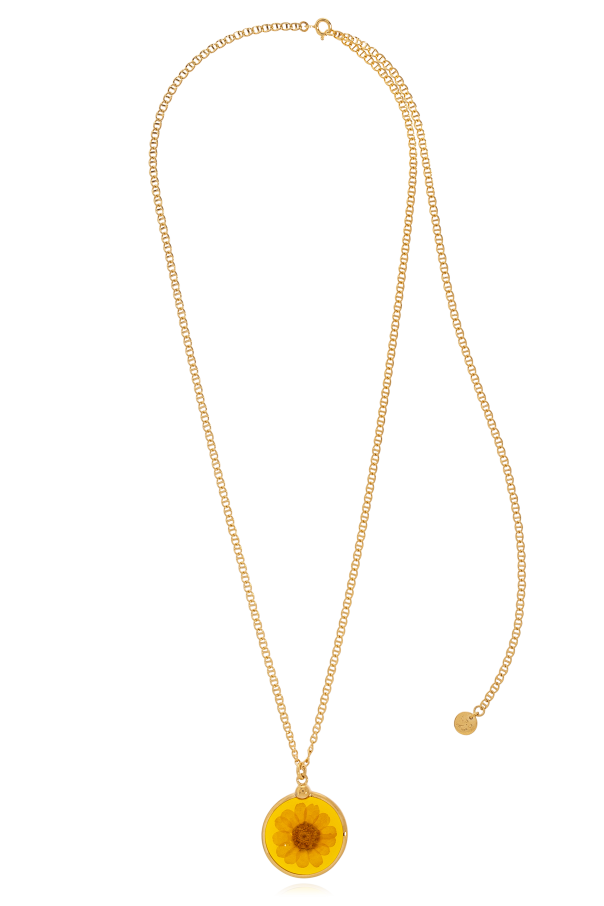 A.P.C. Necklace with floral motif