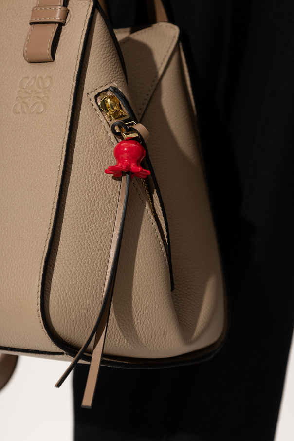 Loewe Dice Pocket Embellished Leather Shoulder Bag