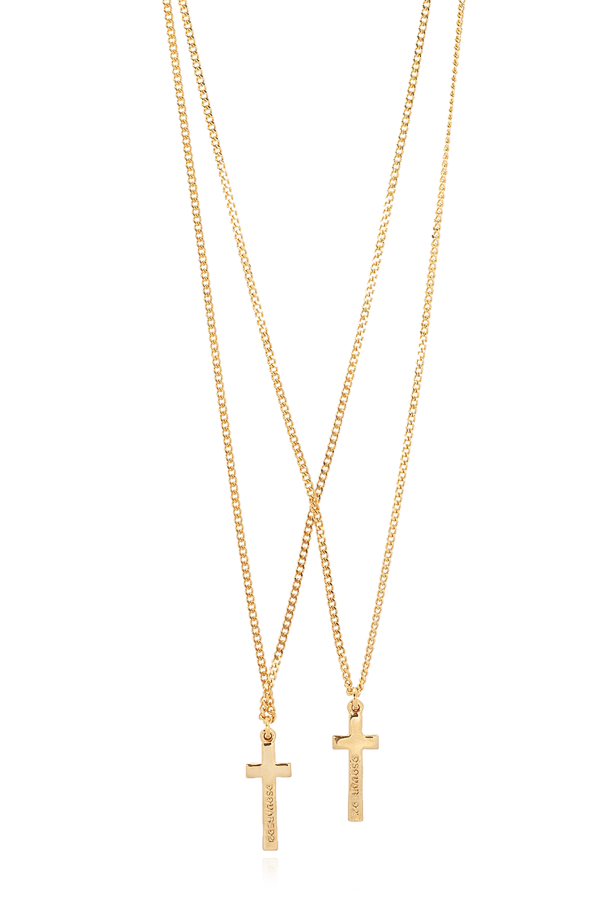 Dsquared2 Brass necklace