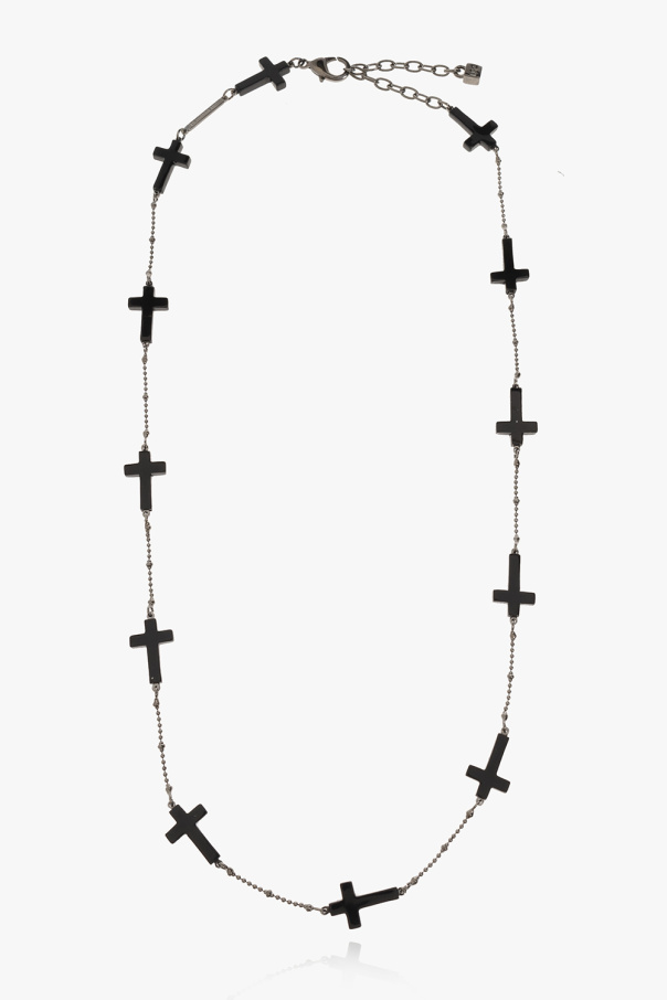 Dsquared2 SILVER Necklace with crosses