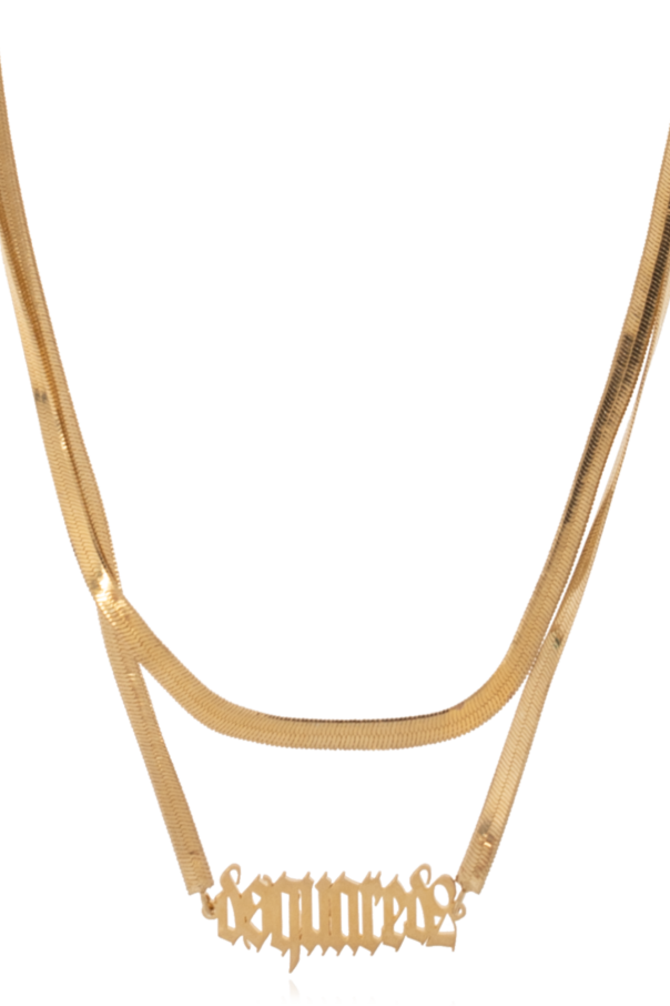 Dsquared2 Long necklace with logo